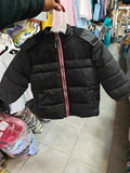 Chamarra Puffer iXtreme para Niño - Negro con Detalle Sport - Talla 2T