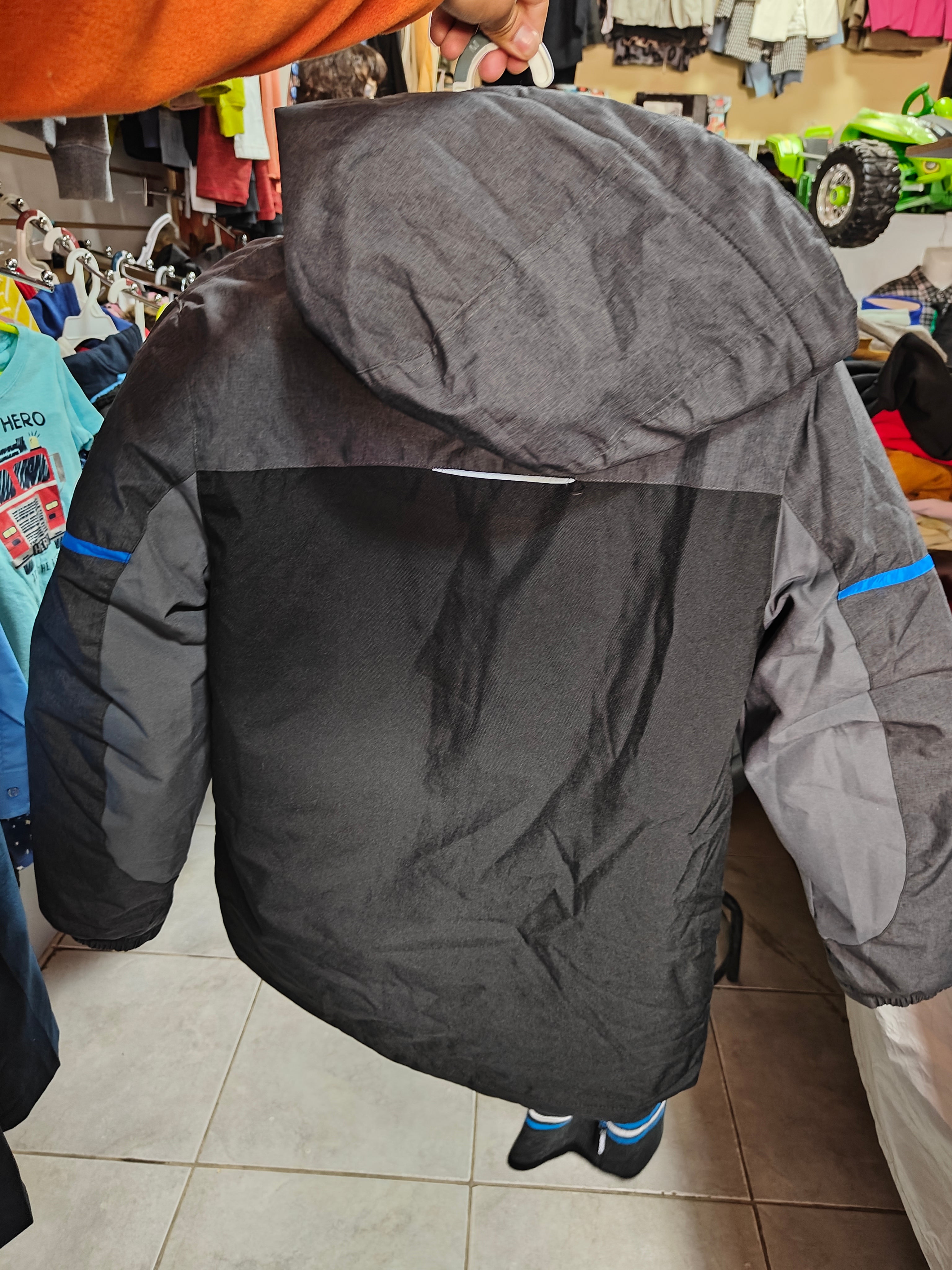 Chamarra Gerry 3-en-1 para Niño – Sistema de Capas Térmicas con Gorro Incluido, talla 14/16 años