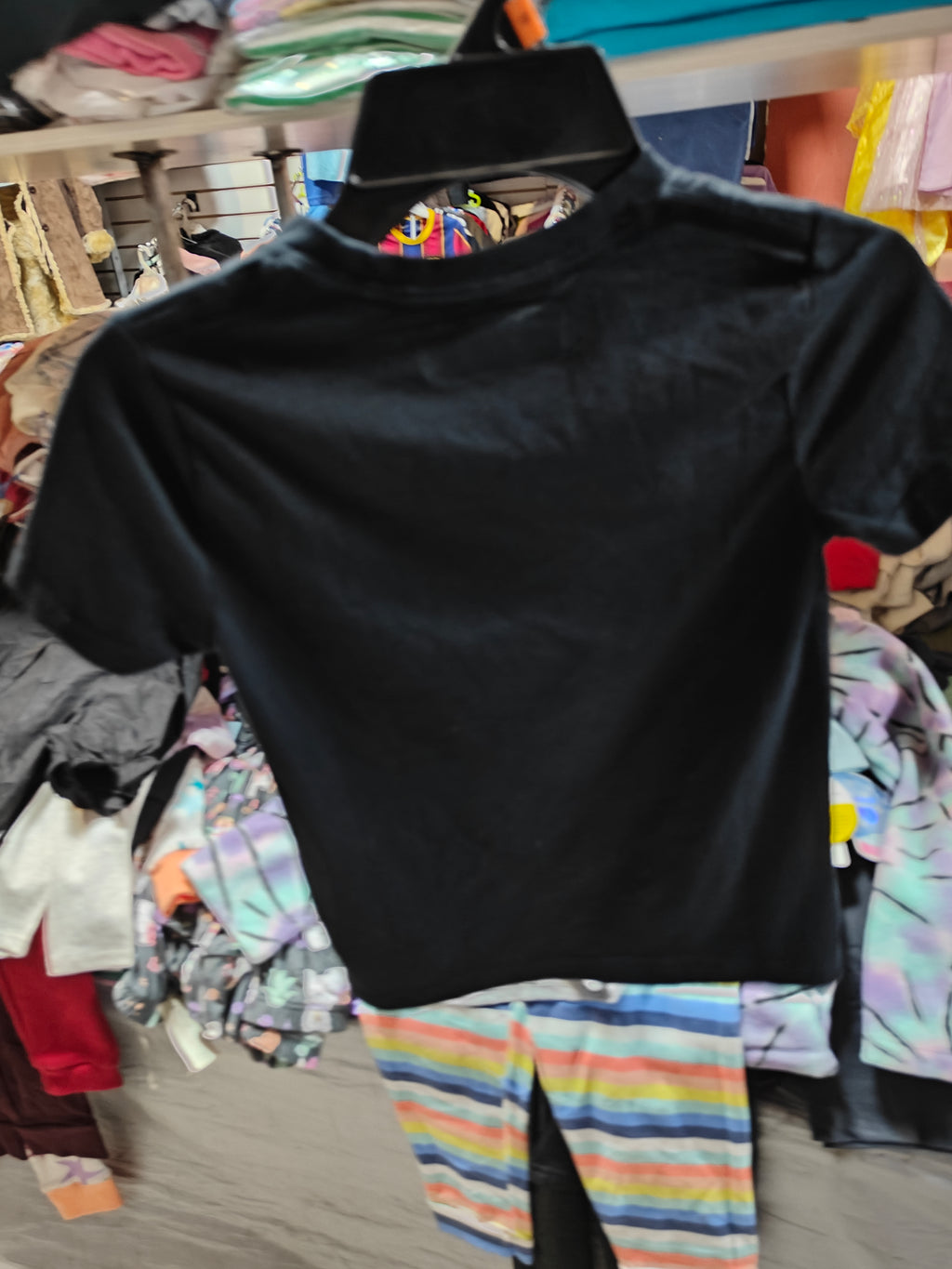 Polera Abercrombie Kids - Estilo California Retro Black