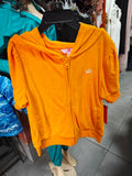 Sudadera con Capucha y Cremallera de Rizo Juicy Couture - Naranja