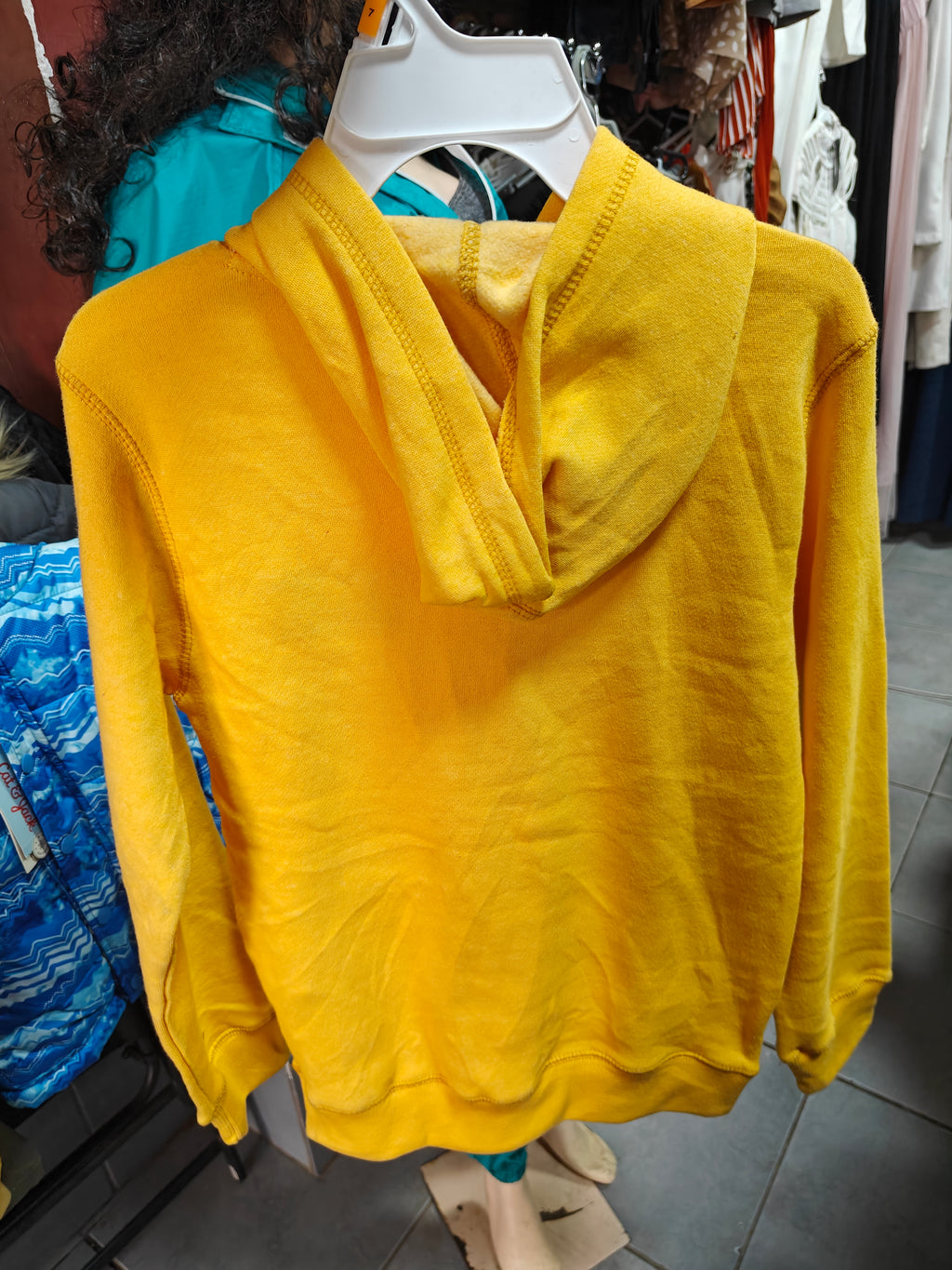 Sudadera Lucky Brand con Capucha - Amarillo Mostaza (Juvenil)