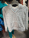Hoodie Térmico de Felpa Member's Mark - Corazones en Relieve