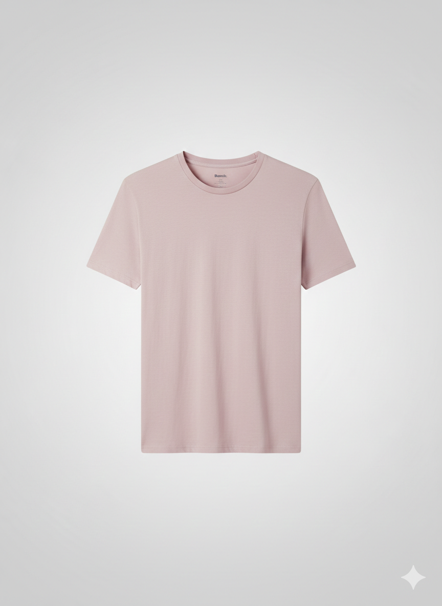 Polera Bench Premium – 100% Algodón – Rosa Pastel – Talla M