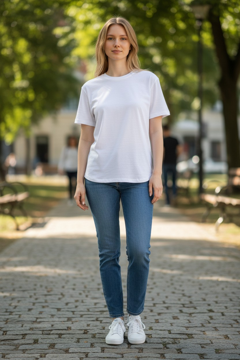 Polera Deportiva Tuff Athletics – Texturizada – Blanco Pure – Talla S