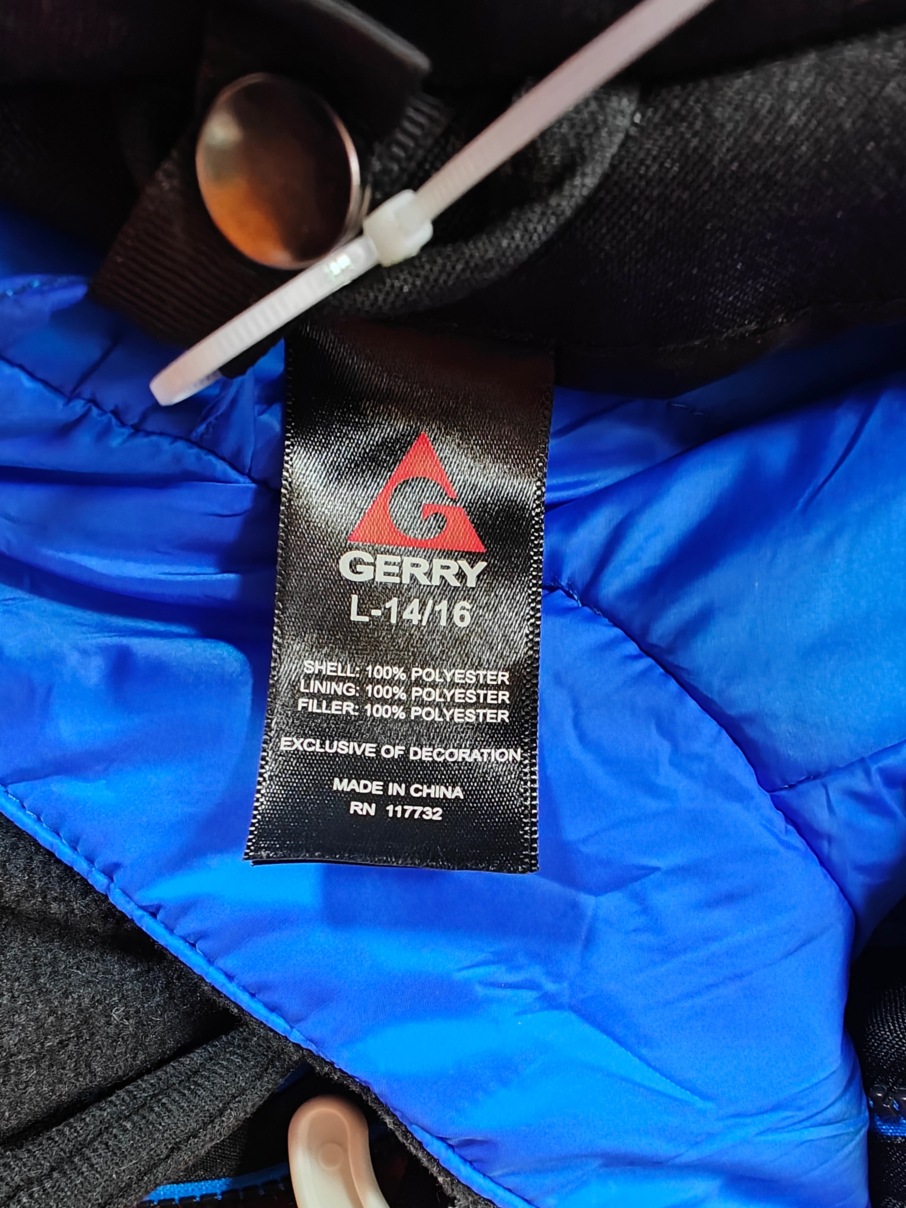 Chamarra Gerry 3-en-1 para Niño – Sistema de Capas Térmicas con Gorro Incluido, talla 14/16 años