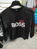 Sudadera Infantil "Little BOSS" – Estilo Moderno y Cómodo