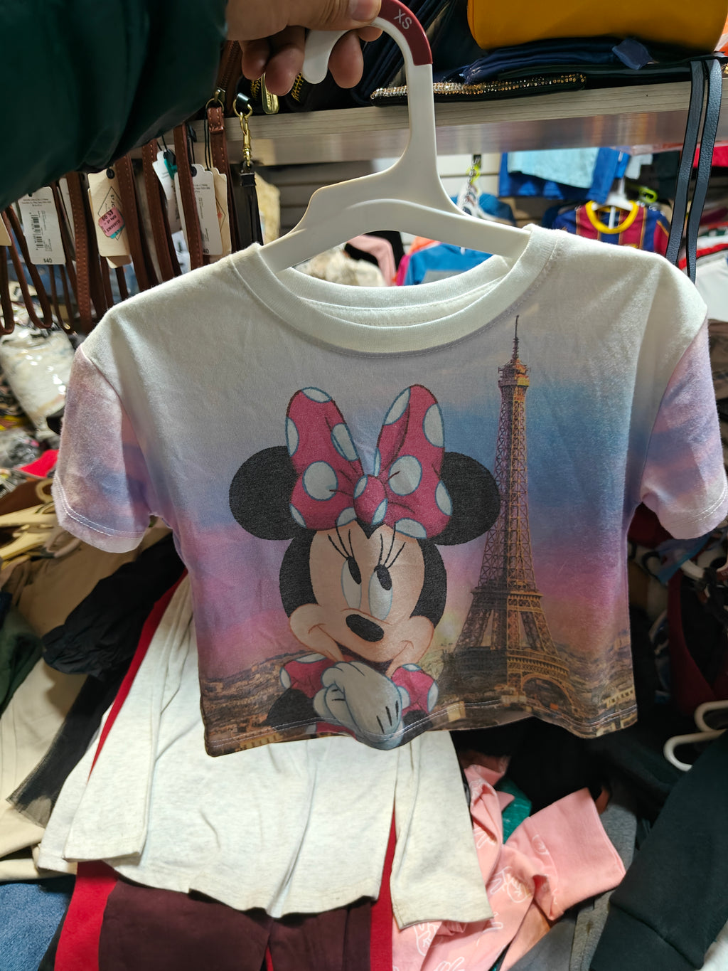 Polera Disney Minnie Mouse - Edición "Minnie en París" (Talla 2T)