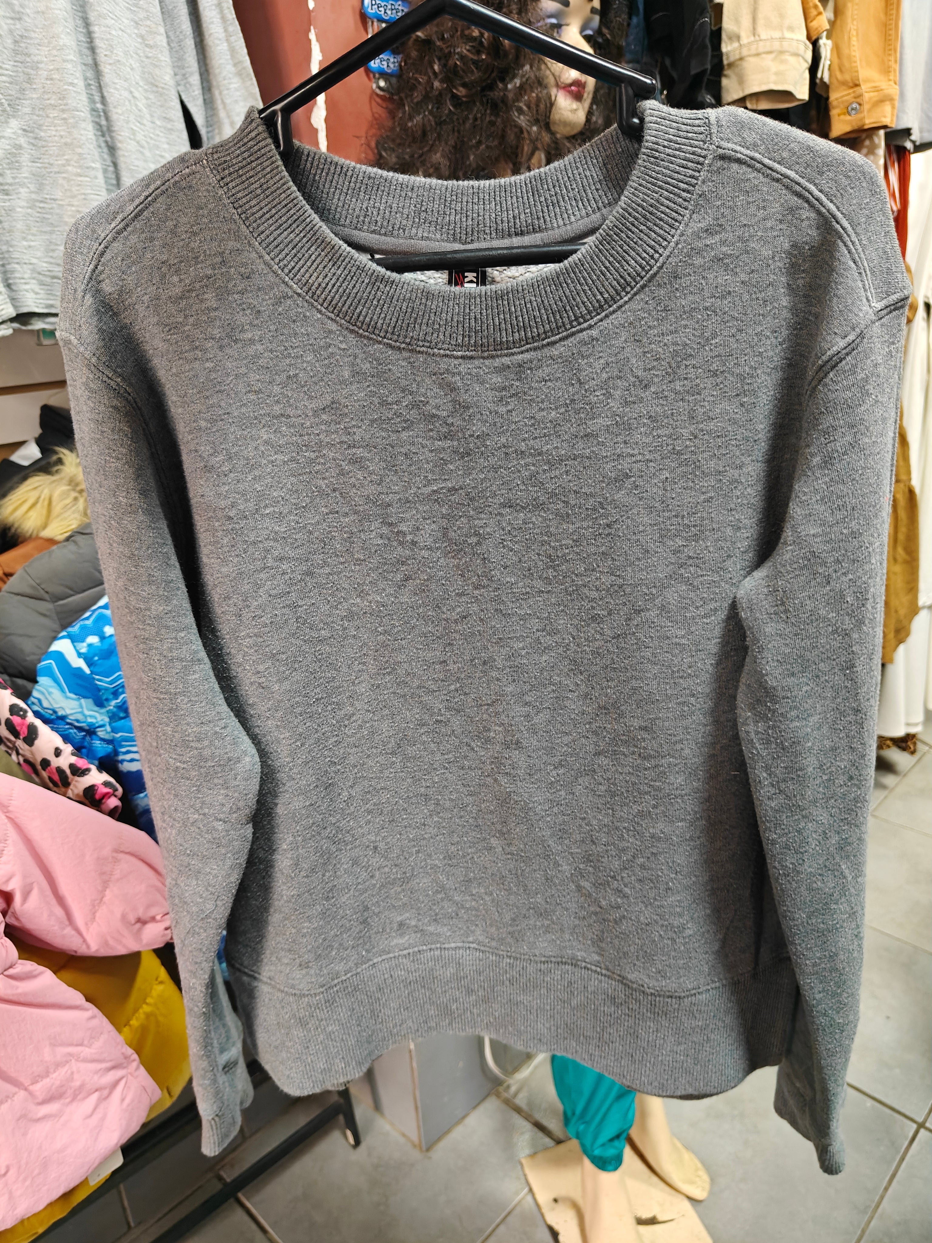 Sudadera Crewneck Kirkland Signature - Gris Melange