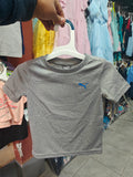 Polera Puma Training Heather - Gris Melange para Niño (Original)