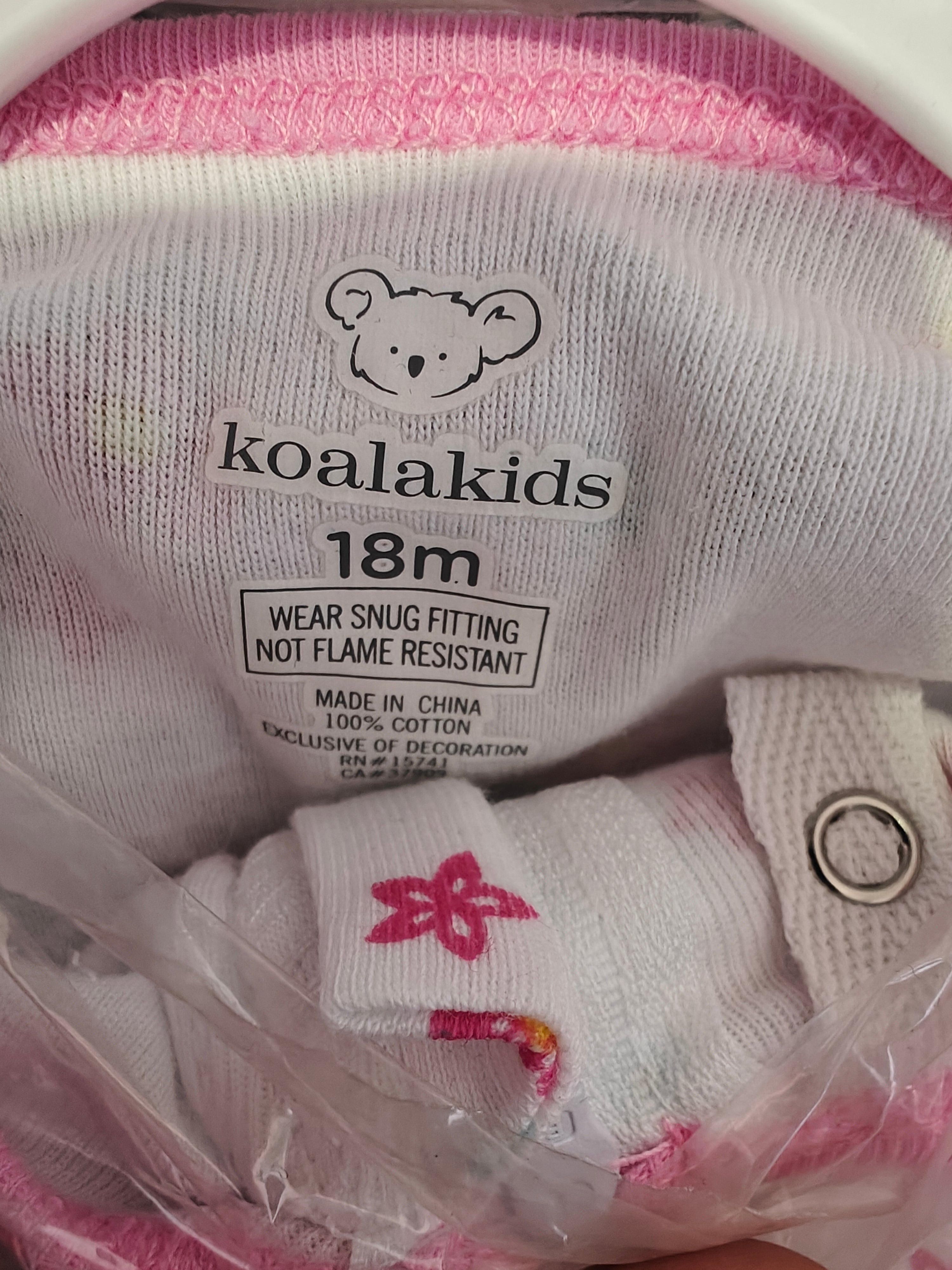 Mameluco Koala Kids con Estampado de Piña – 100% Algodón (18 Meses)
