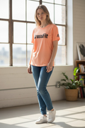 Camiseta Reebok CrossFit® Speedwick – Edición Especial "Peach Burst" – Talla S
