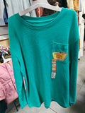Camiseta Térmica "Thereabouts" - Verde Teal - Talla M (10/12)
