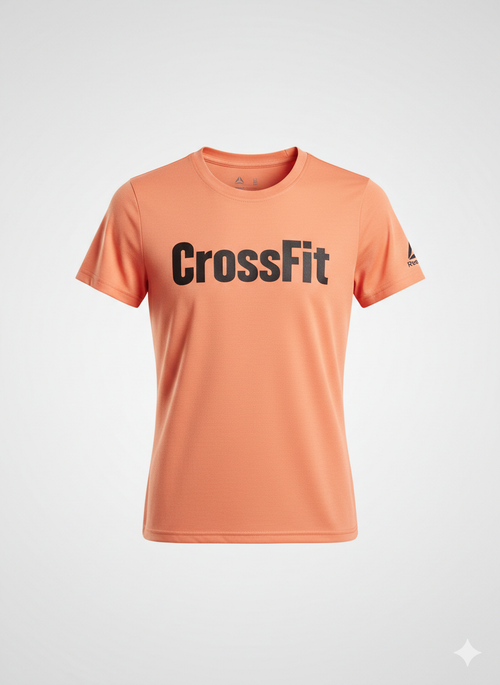 Camiseta Reebok CrossFit® Speedwick – Edición Especial "Peach Burst" – Talla S