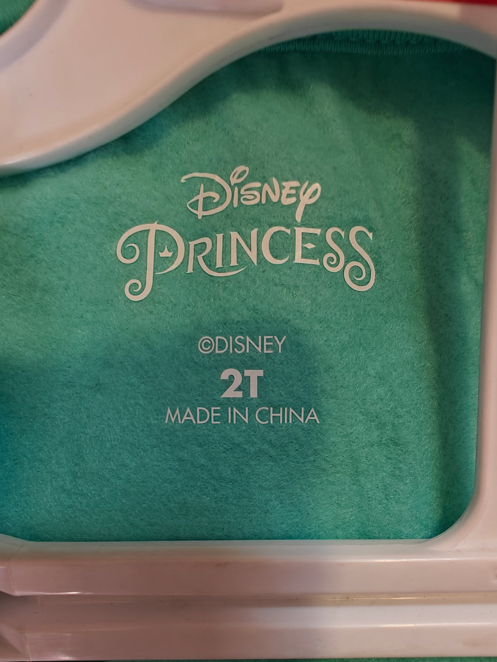 Conjunto Disney Princess: "La Sirenita" de 2 Piezas para Niña (Talla 2T)