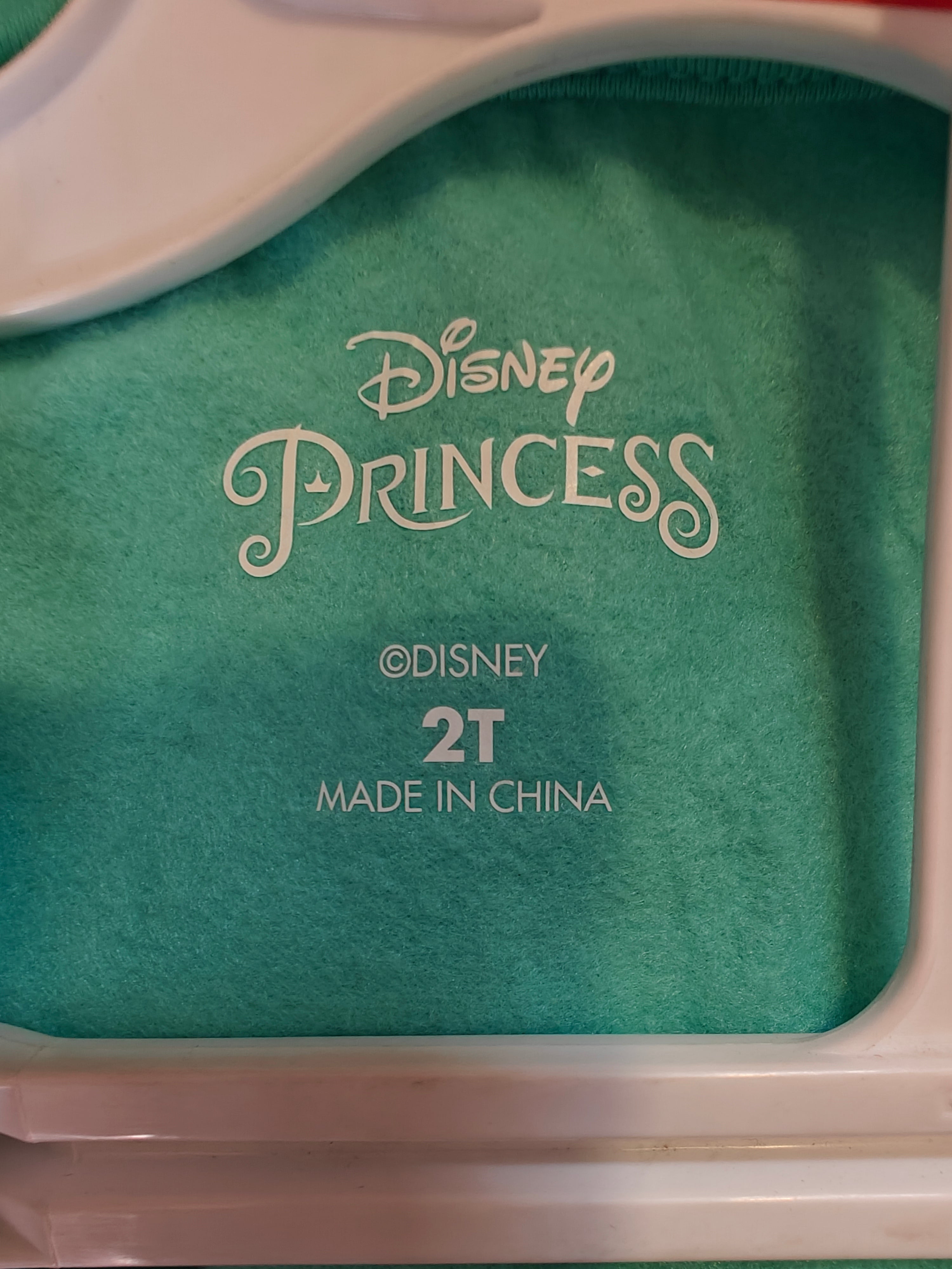 Conjunto Disney Princess: "La Sirenita" de 2 Piezas para Niña (Talla 2T)