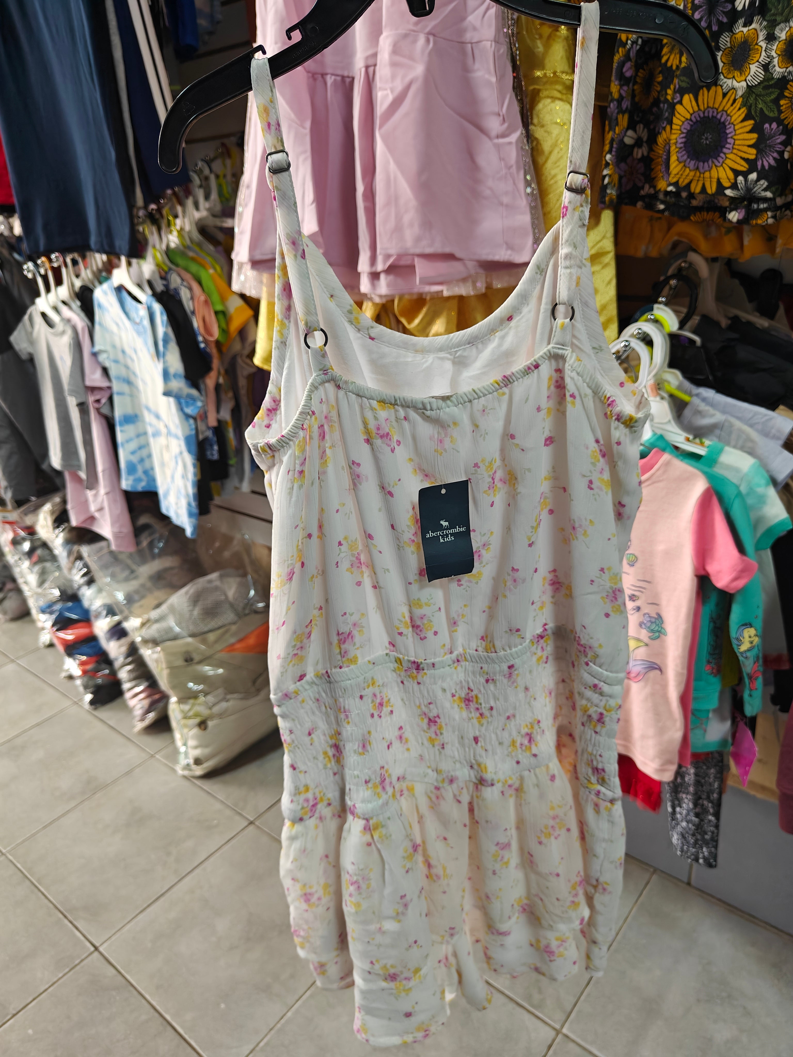Enterizo (Romper) Floral Abercrombie Kids - Talla 13/14
